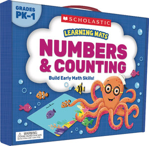 Scholastic Learning Mats - NUMBERS & COUNTING Grades PK-1 (SC-823963)