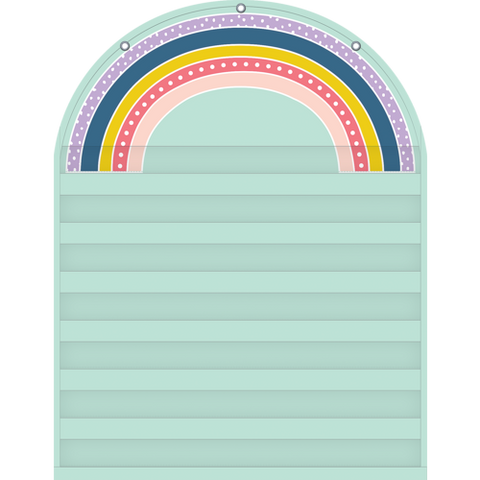 Teacher Created Oh Happy Day Rainbow 7 Pocket Chart (TCR 20100)