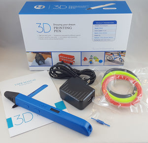 RP800A 3D Printing Pen w/OLED Screen incl 3 Filaments (30 ft)