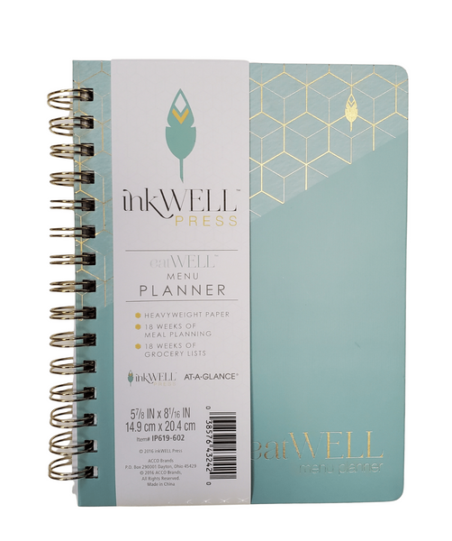At-A-Glance Inkwell Meal Menu Planner (IP619-602)