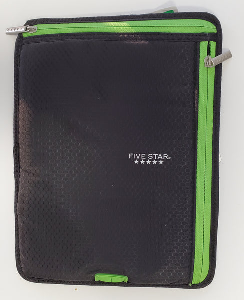 Five Star Tablet or iPad Sleeve Case, Fits up to 10" Tablet, 3 Ring for Binder Storage (36004)