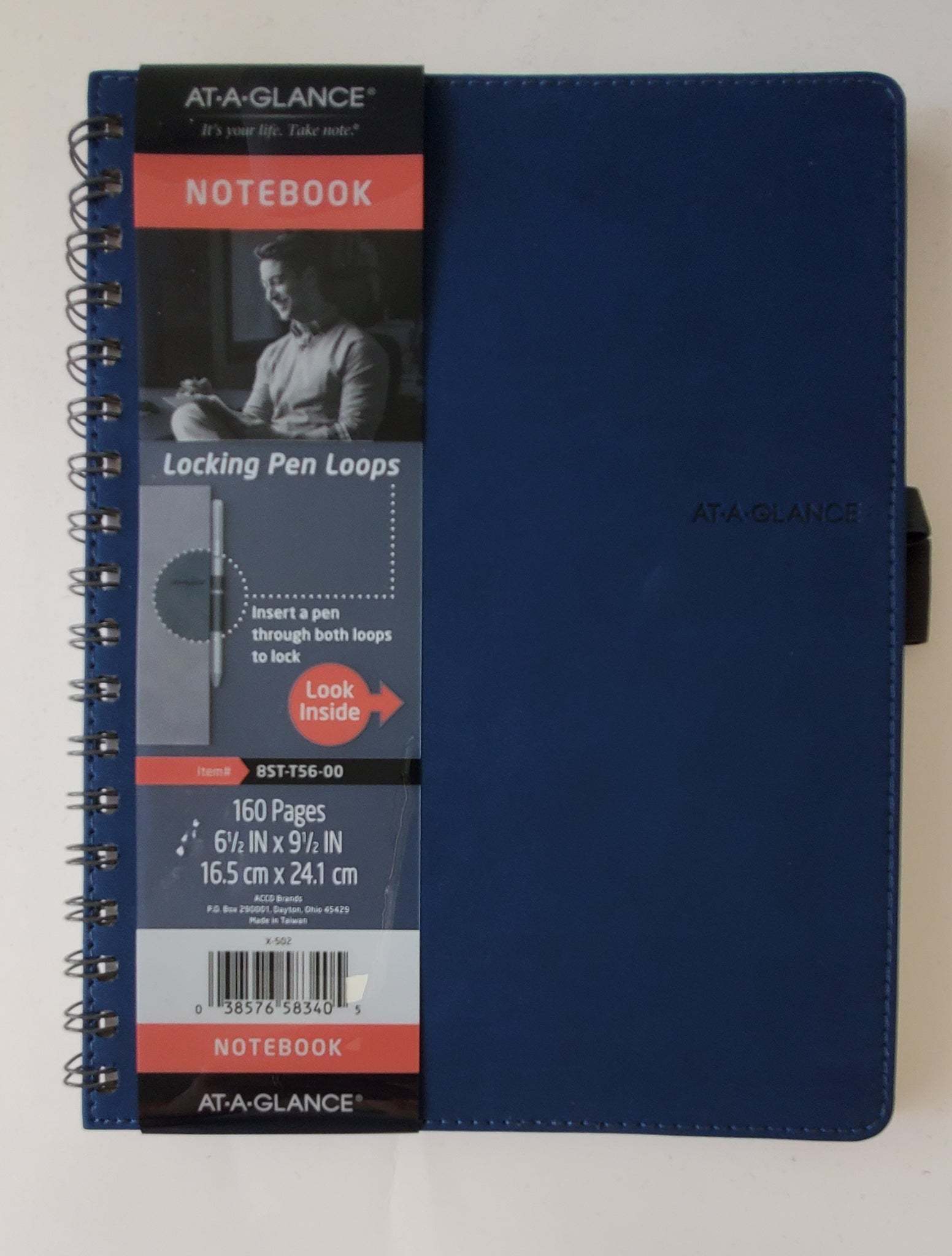 AT-A-GLANCE Premium Notebook, Wirebound, 6-1/2" x 9-1/2" (8ST-T56-00)