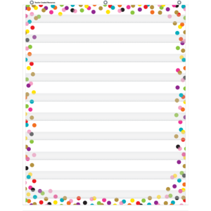 Teacher Created Confetti 10 Pocket Chart (TCR 20328)