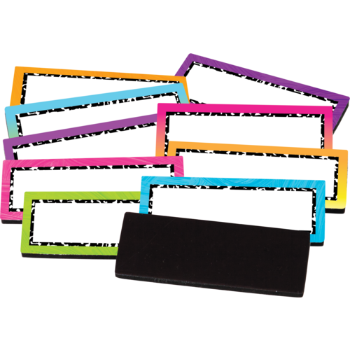 Teacher Created Brights 4Ever Magnetic Labels,2½'' x 1'' (TCR 20599)
