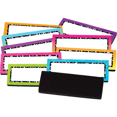 Teacher Created Brights 4Ever Magnetic Labels,2½'' x 1'' (TCR 20599)