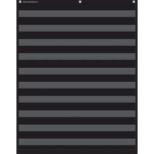 Teacher Created Black 10 Pocket Chart (TCR 20744)