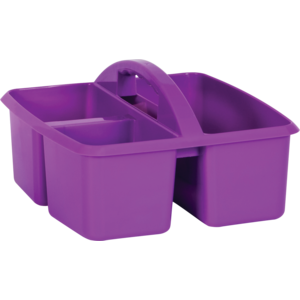Teacher Created Plastic Storage Caddy, Assorted Colors