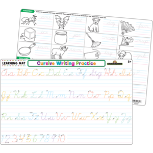 Teacher Created Cursive Writing Practice Learning Mat (TCR21014)