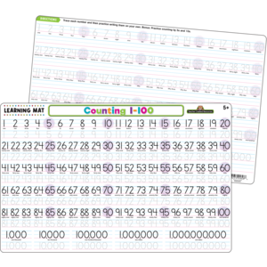 Teacher Created Counting 1-100 Learning Mat (TCR21021)