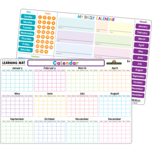 Teacher Created Calendar Learning Mat (TCR21024)