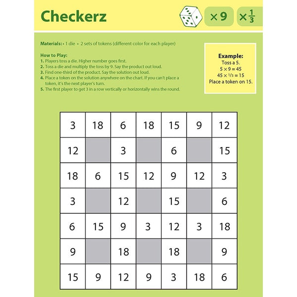 Didax Dice Games for Multiplication Mastery (DD 211885)