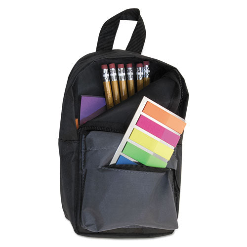 Advantus Black Backpack Pencil Pouch  (ADV94032)