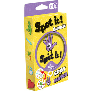 Spot It! Classic Card Game, Age 6+ , 2 to 8 Players