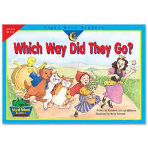 Creative Teaching Which Way Did They Go? Sight Word Reader (CTP 3593)