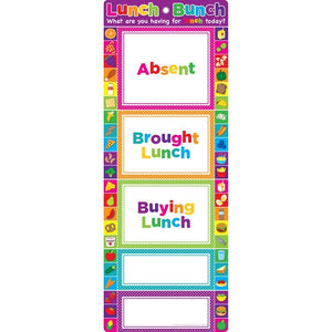Ashley Smart Poly Clip Chart, Lunch Bunch Count (ASH91954)
