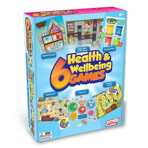Junior Learning 6 Health and Wellbeing Games (JL 414)