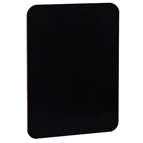 FlipSide Black Dry Erase Board, 9 x 12 (40064)