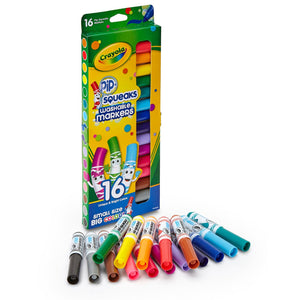 Crayola Crayola Pip-Squeaks Washable Markers, 16 Count (58-8703)