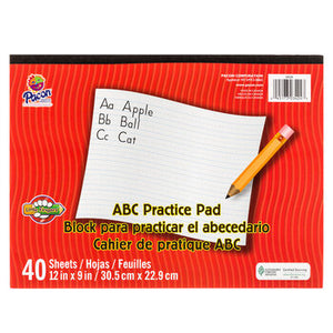 Pacon ABC Practice Writing Pad, 12"x9" (PAC 3425)