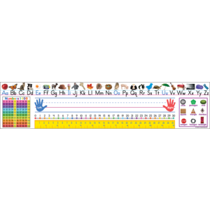 Teacher Created Colorful Traditional Printing Jumbo Name Plates (TCR 4777)