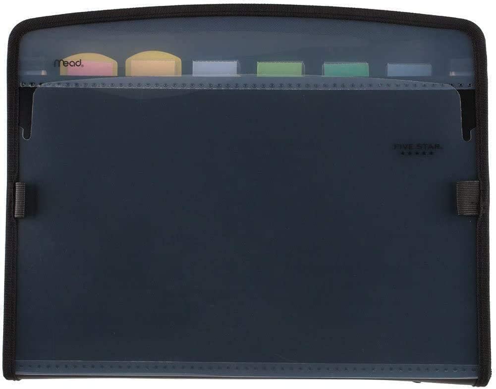Five Star 7 Pocket Customizable Expanding File & Zipper Closure