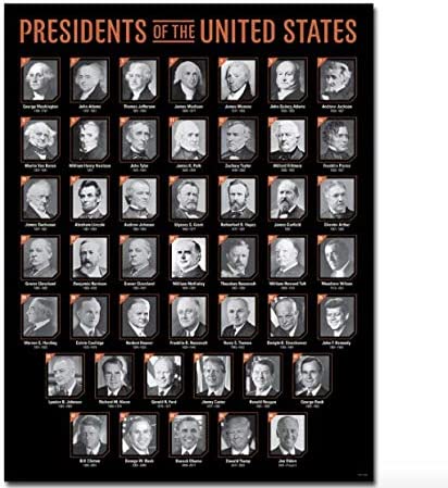 Creative Teaching Presidents of the United States, 17" x 22" (CTP 15344)