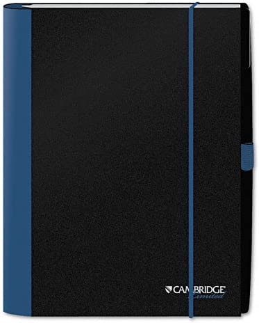 Mead Cambridge Limited Accents Business Notebook, 11 "x 9", 100 Ruled Sheets (MEA 06052)