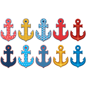 Teacher Created Anchors 6" Accents, Pack of 30  (TCR 5354)