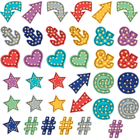 Teacher Created Resources Marquee Mini Accents, 36 Pack (TCR5888)