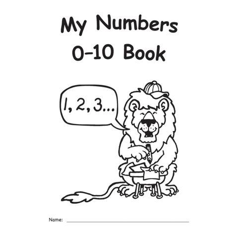 Teacher Created Resources My Own Books: My Numbers 0-10 Book (TCR60006)