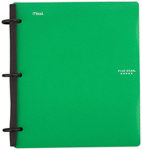 Five Star Flex Hybrid NoteBinder, 1" Binder - Tabs, Notebook and 3 Ring Binder All-in-One (29328)