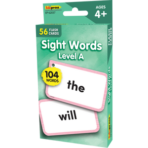 Edupress Sight Words Flash Cards - Level A, 56 Cards (EP 62037)
