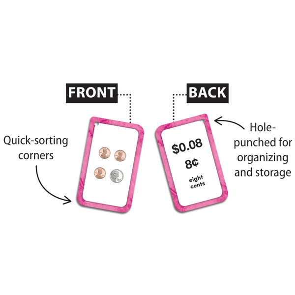 Edupress Money Flash Cards, 56 Cards (EP 62047)