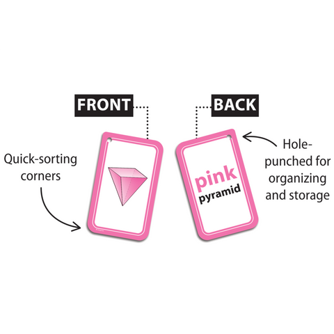 Edupress Shapes and Colors Flash Cards, 56 Cards (EP 62051)