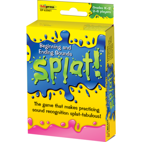 Teacher Created Resources Beginning and Ending Sounds Splat Game (TCR 62061)