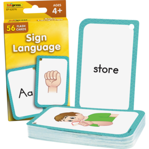 Teacher Created Sign Language Flash Cards (EP 62076)
