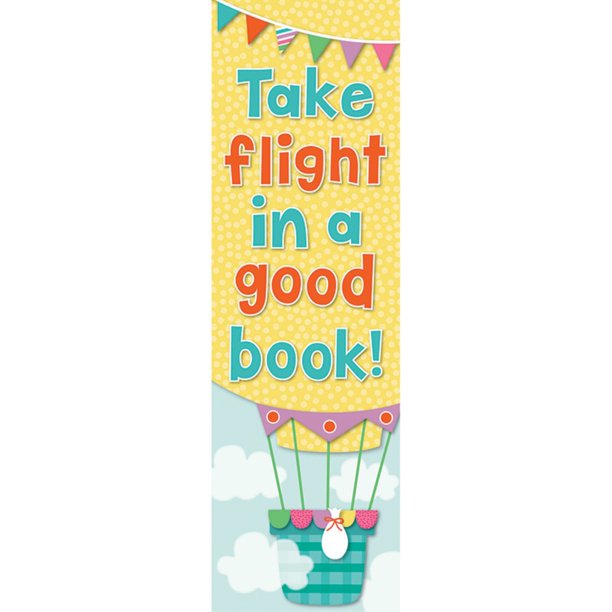 Carson Dellosa Up and Away Bookmarks (CD103154)