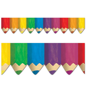 Creative Teaching Press Jumbo Colored Pencils Border (CTP10559)