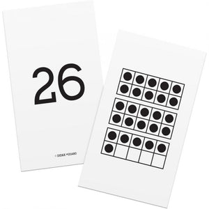 Didax Numbers 1-50 Ten Frame Cards (211480)