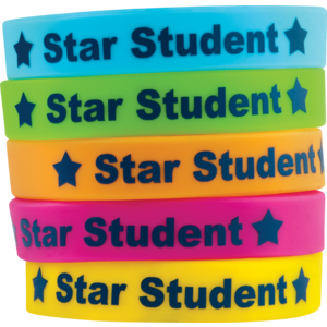 Teacher Created Star Student Wristbands (TCR 6548)