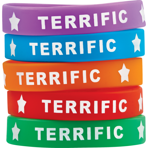 Teacher Created Terrific Wristbands (TCR 6549)
