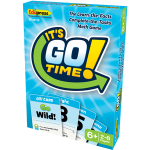 Edupress It's GO Time Math Card Game (EP 66110)