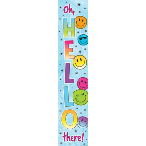 Teacher Created Brights 4Ever Oh, Hello There! Banner, 8'' x 39'' (TCR6930)