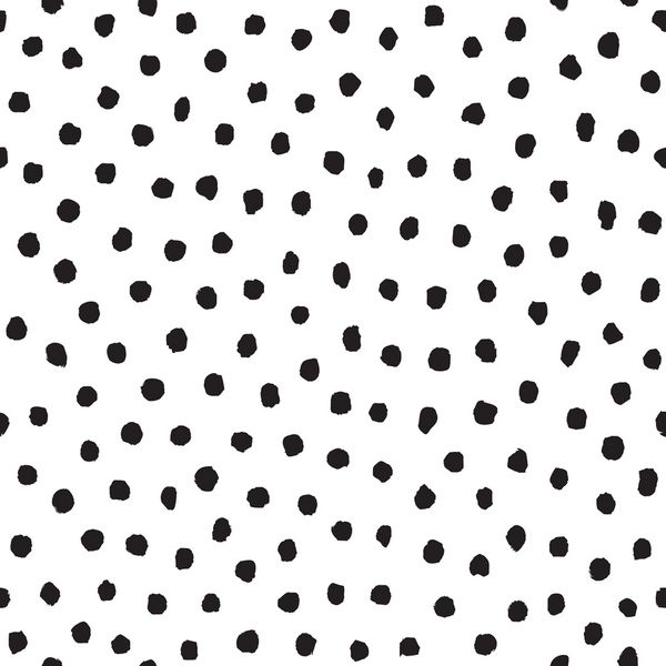 Teacher Created Black Painted Dots Peel and Stick Decorative Paper (TCR 70002)