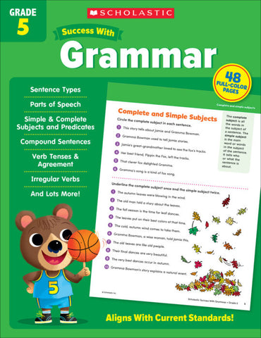 Scholastic Success With Grammar: Grade 5 (735526)