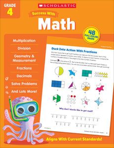 Scholastic Success With Math: Grade 4 Activity Book (SC735536)