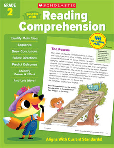 Scholastic Success With Reading Comprehension: Grade 2 Activity Book (SC735543)