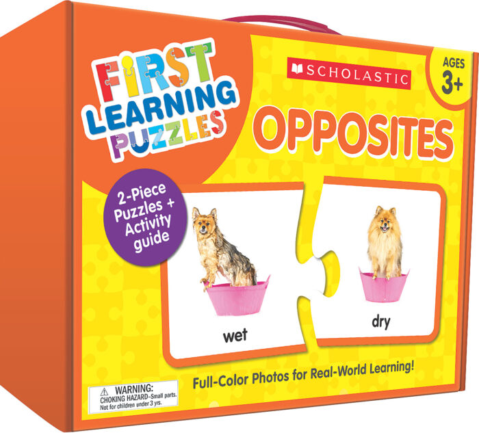 Scholastic First Learning Puzzles - OPPOSITES (SC-863055)
