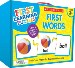 Scholastic First Learning Puzzles - FIRST WORDS (SC-863054)