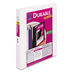 Avery 1" Durable View Binder, White (17012)